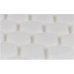 HEX-LOGIC POLISHING HAND APPLICATOR PAD WHITE 